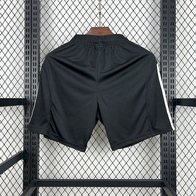 Manchester United 2025/26 Home Black  - Fan Shorts