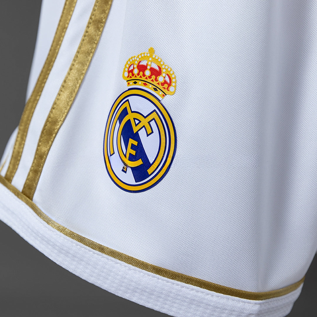 Real Madrid 2011/12 Home - Retro Shorts