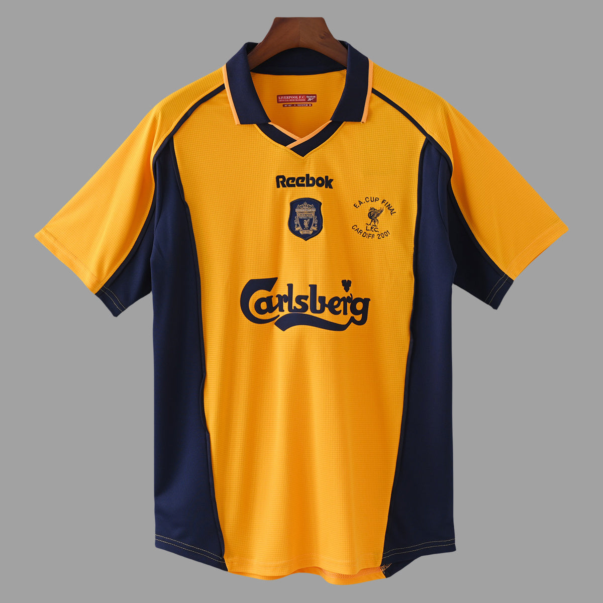Liverpool FC 2001 FA Cup Final Away - Retro