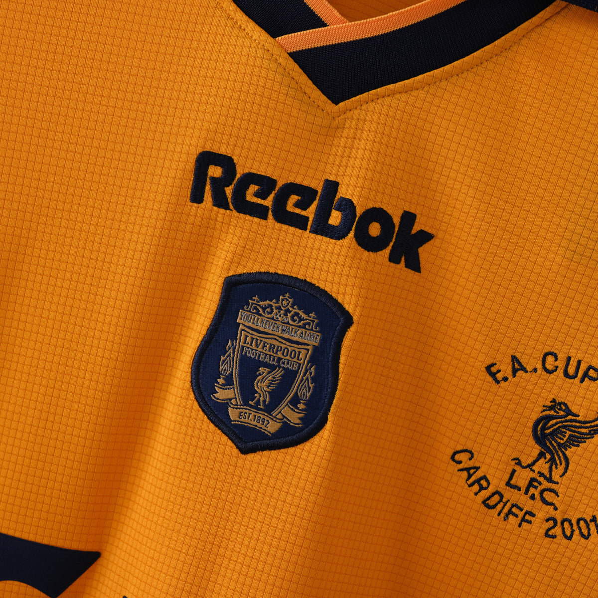 Liverpool FC 2001 FA Cup Final Away - Retro