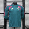 Real Madrid 2026/27 Green ¼  Zip Player Version Training Top