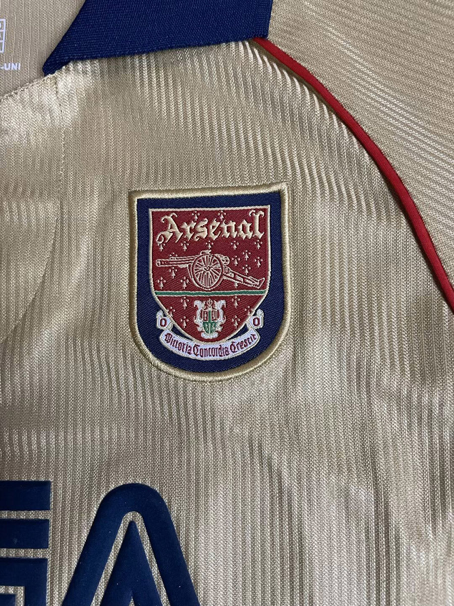 Arsenal 2001/02 Away Long Sleeve - Retro