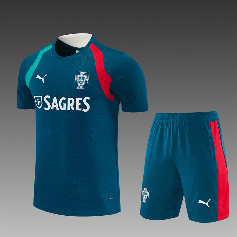 Portugal 2026/27 Navy Training Set | Adult + Kids Sizes