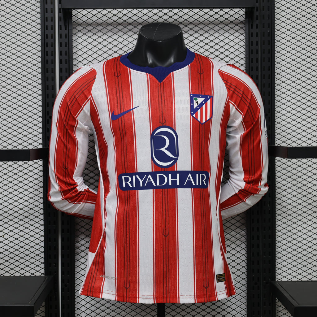 Atletico Madrid 2026/27 Home Long Sleeve - Player Version