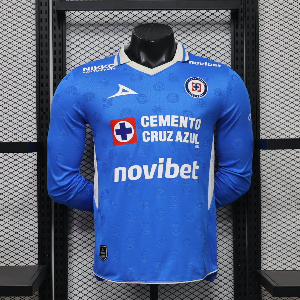 Cruz Azul 2026/27 Home Long Sleeve - Player Version