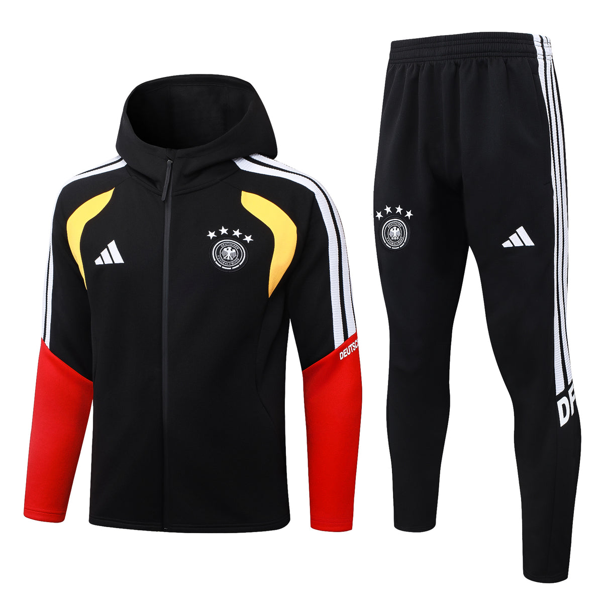 Germany 2026/27 Black Hooded Tracksuit