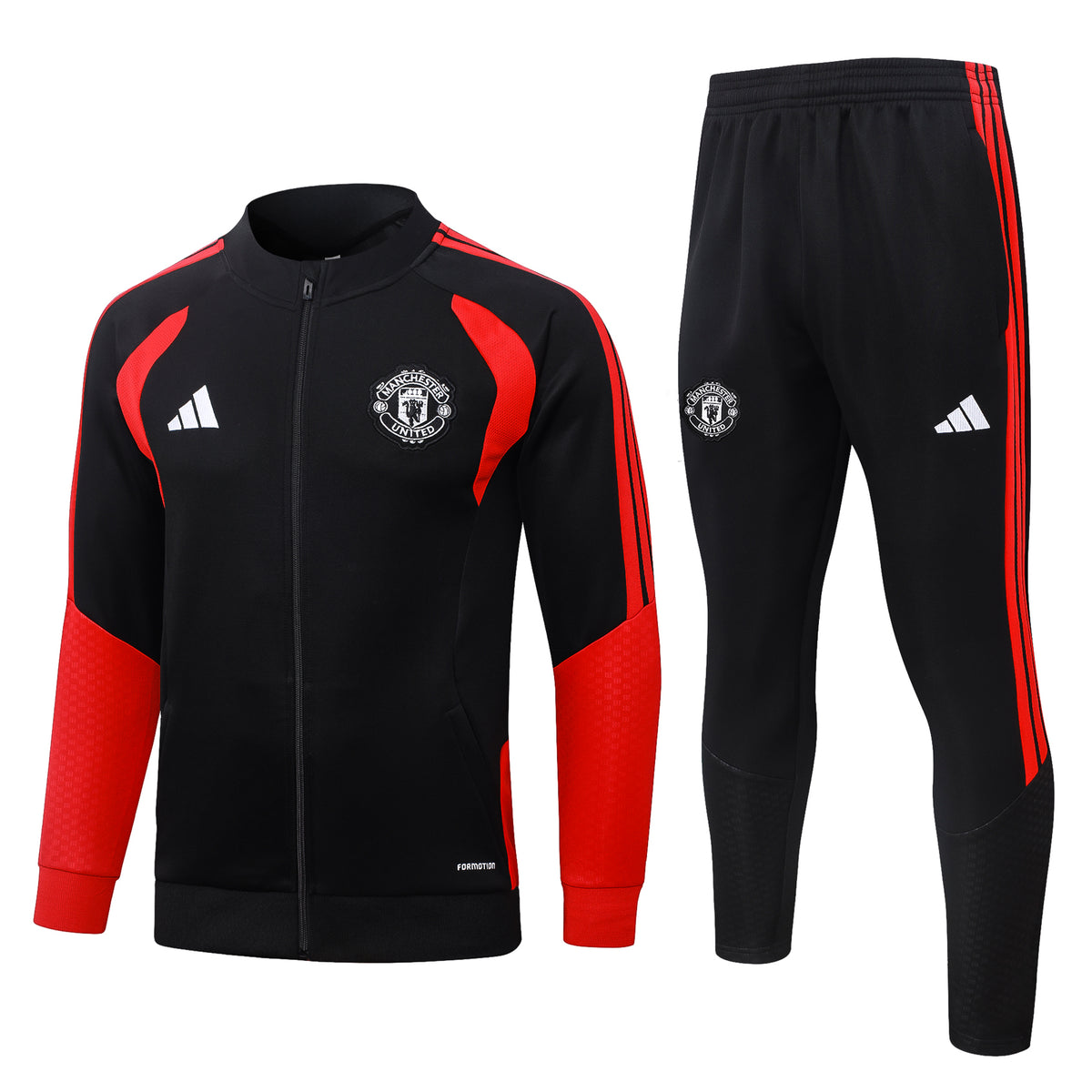 Manchester United 2026/27 Black Tracksuit  | Adult + Kids Sizes