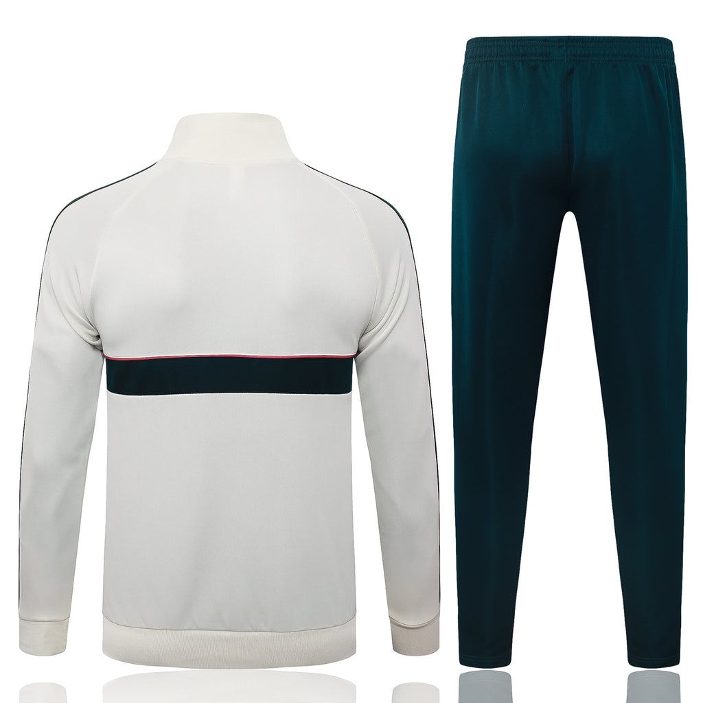 Real Madrid 2026/27 White Dark Green Originals Tracksuit  | Adult + Kids Sizes