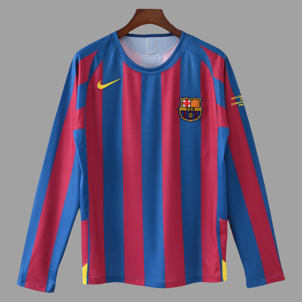 Barcelona 2006 CL Final Long Sleeve - Retro