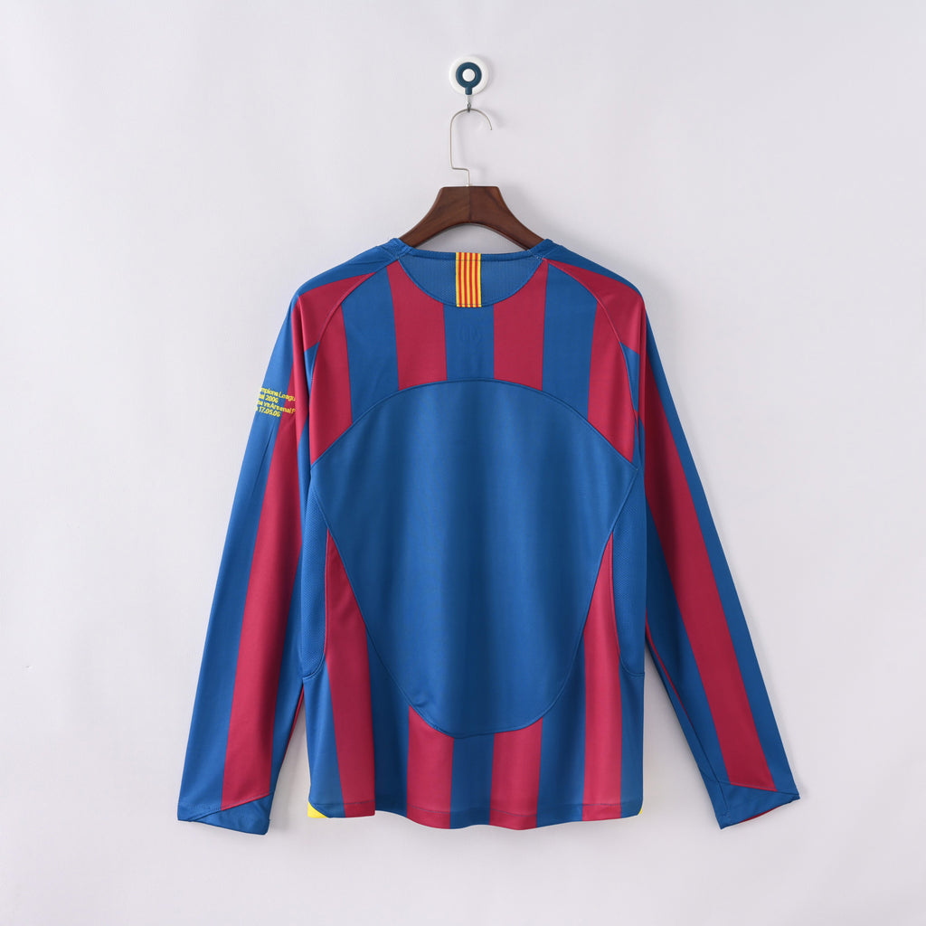 Barcelona 2006 CL Final Long Sleeve - Retro