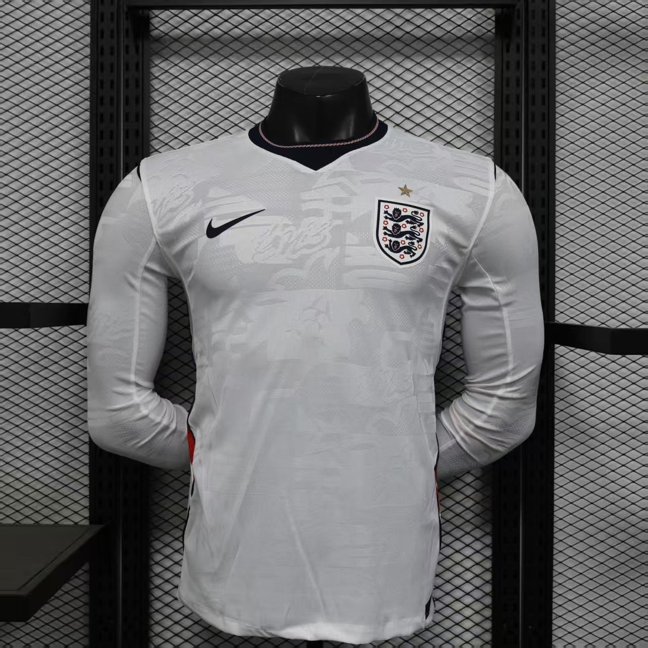England 2026 Home Long Sleeve - Player Version
