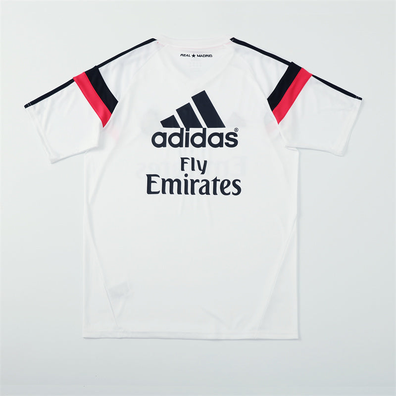 Real Madrid 2014/15 White Retro Training Top