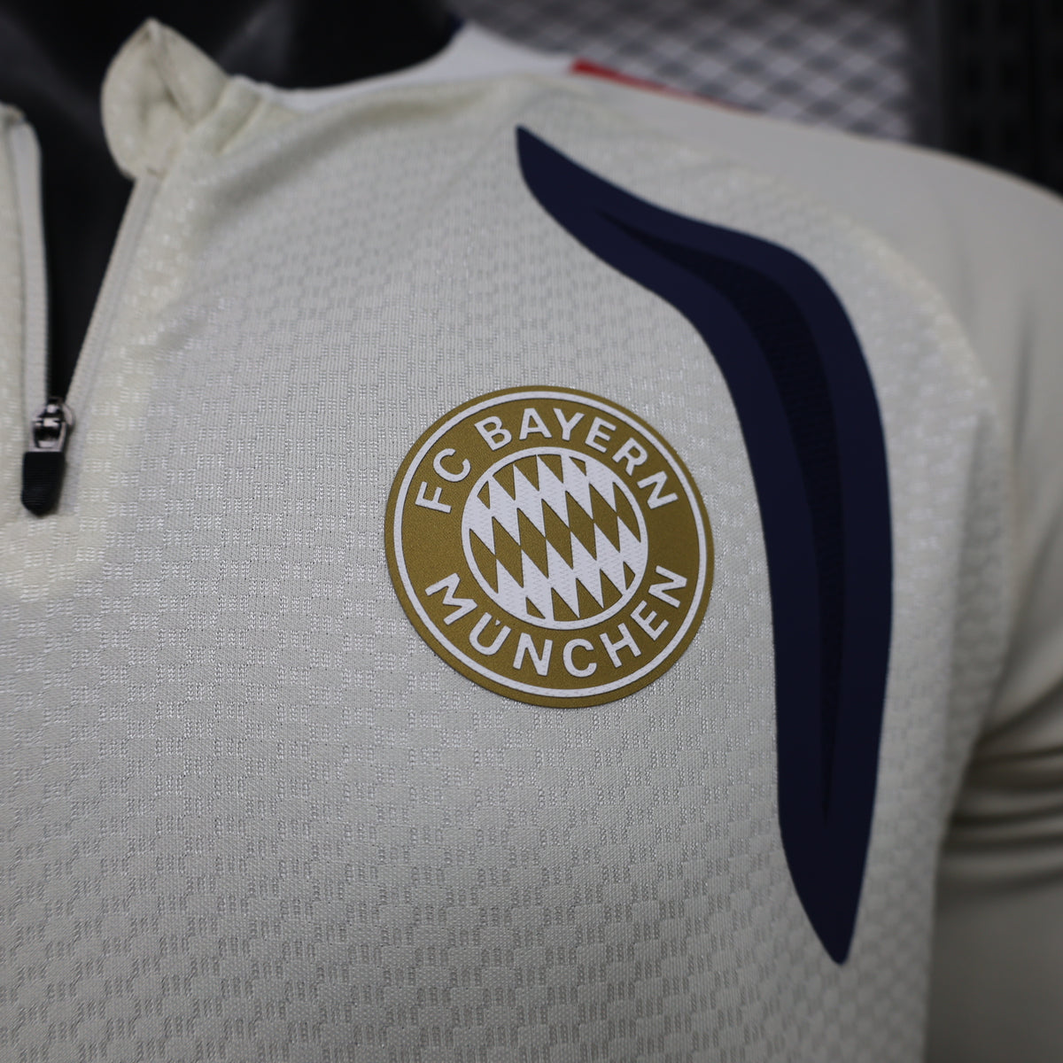 Bayern Munich 2026/27 White ¼  Zip Player Version Training Top
