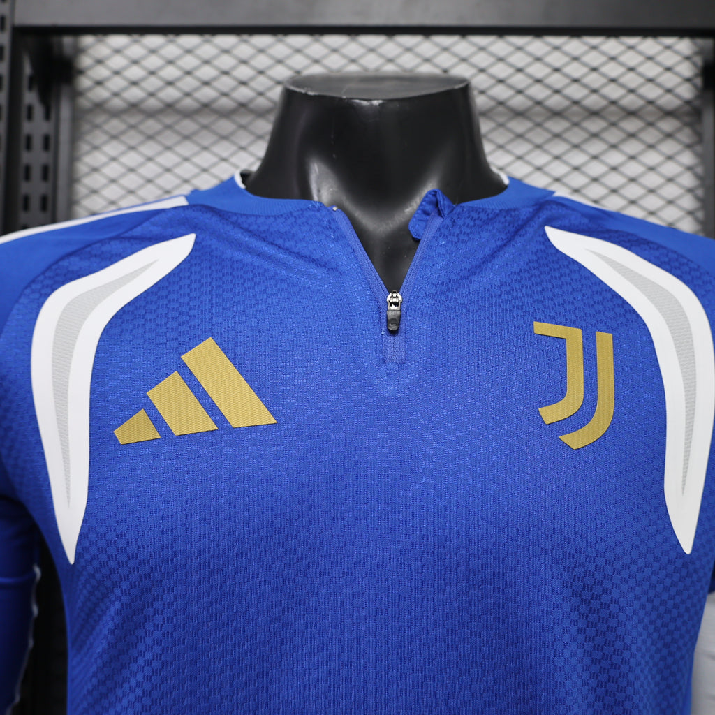 Juventus 2026/27 Blue ¼  Zip Player Version Training Top