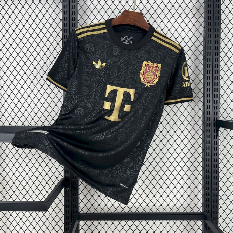 Bayern Munich 2024/25 125th Anniversary Black - Fan Version