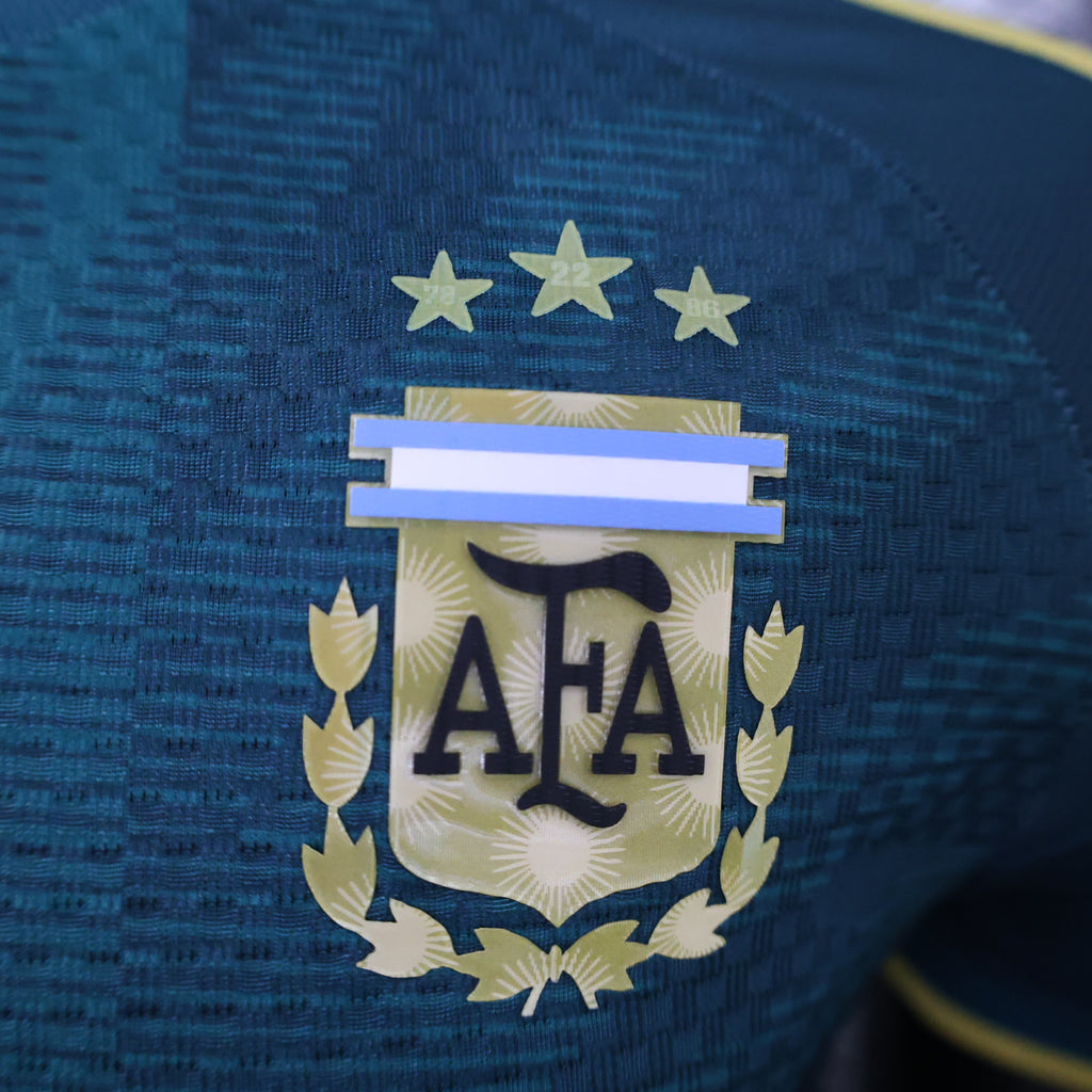 Argentina 2026/27 Messi Commemorative Jersey Green - Player Version