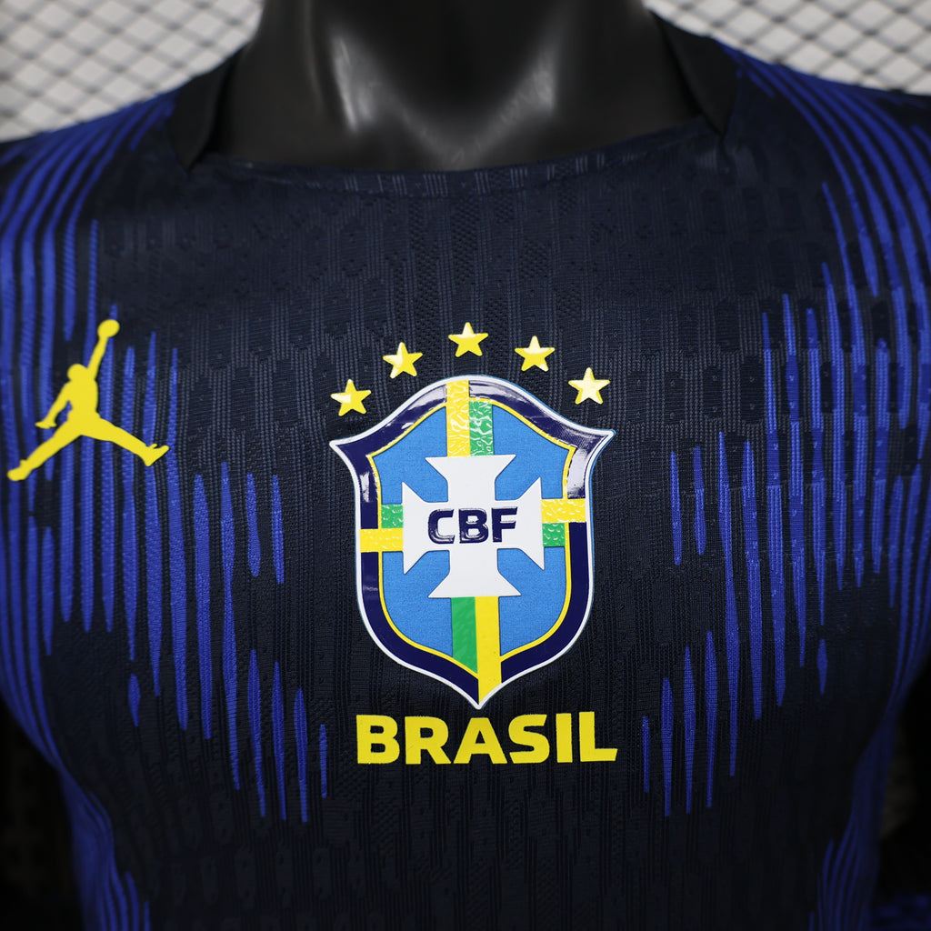Brazil 2026 Away Long Sleeve - Player Version