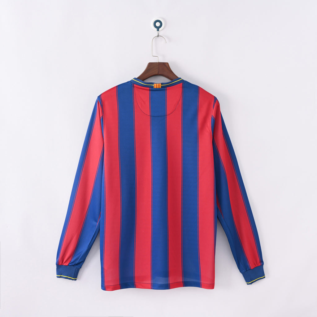 Barcelona 2009/10 Home Long Sleeve - Retro