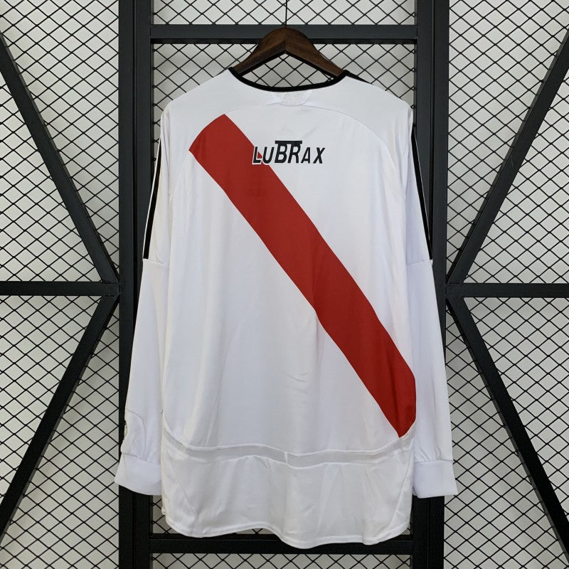 River Plate 2006/07 Home Long Sleeve - Retro