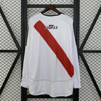 River Plate 2006/07 Home Long Sleeve - Retro