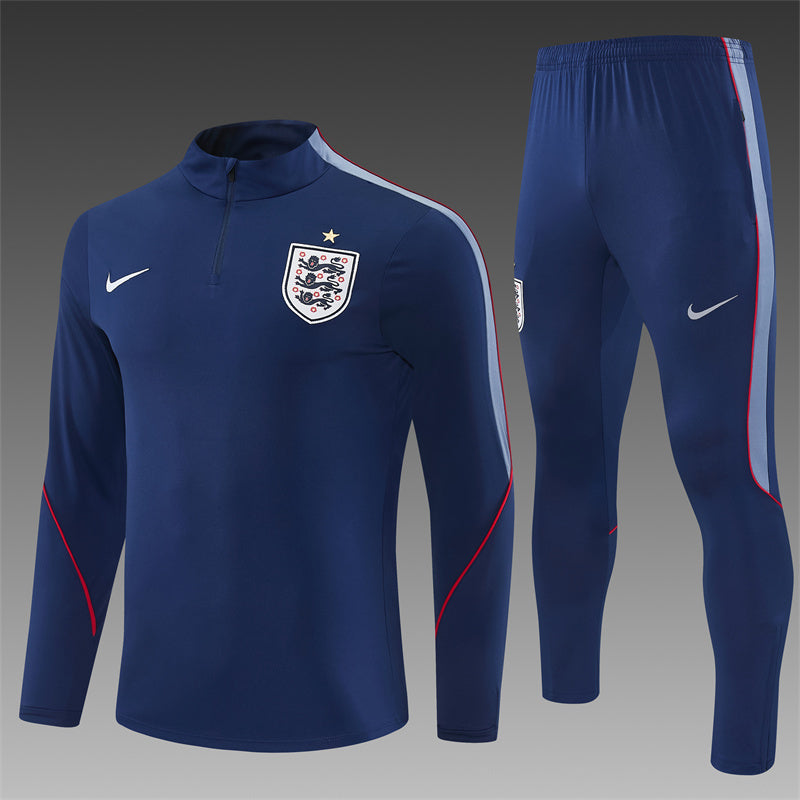 England 2026/27 Navy ¼  Zip Training Set | Adult + Kids Sizes