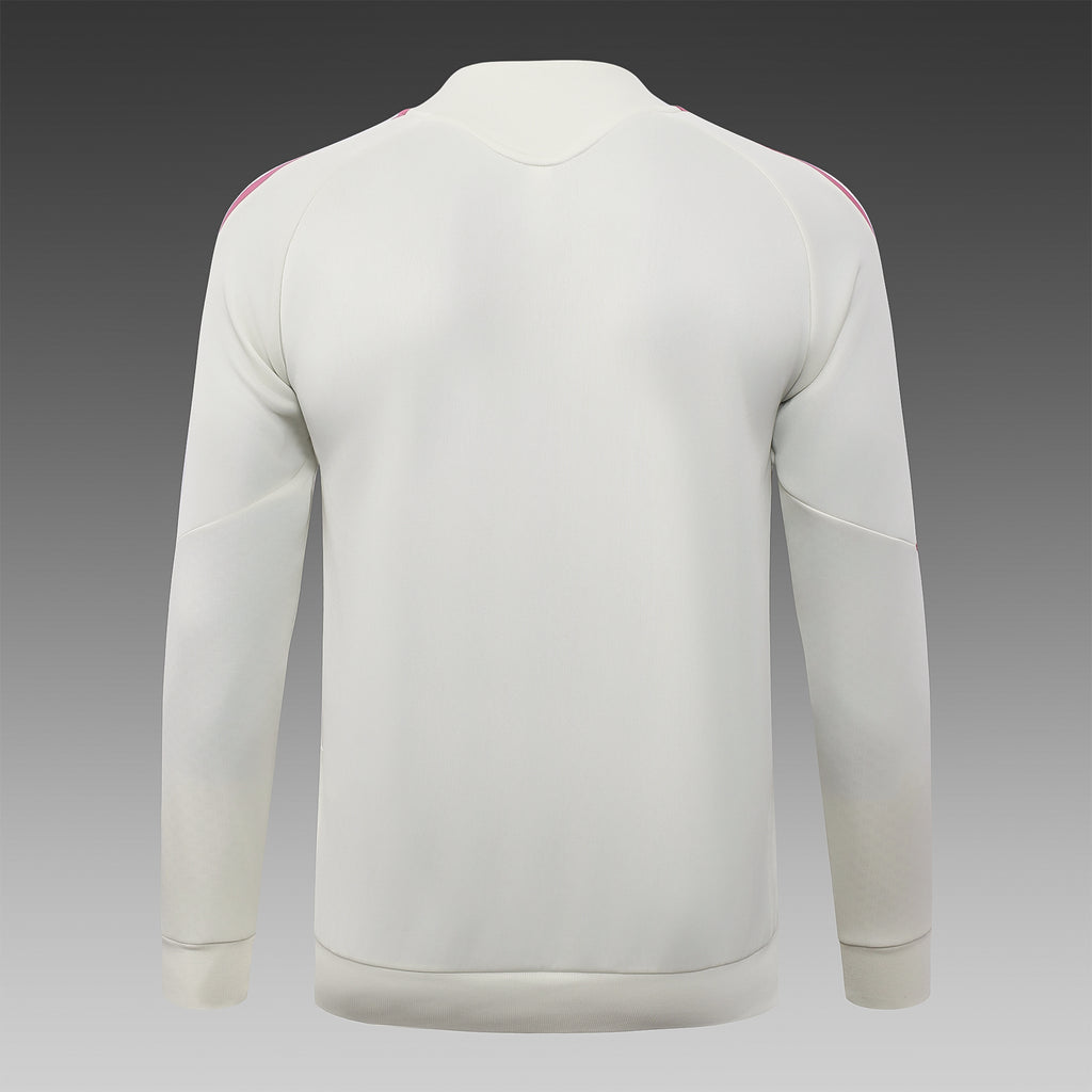 Real Madrid 2026/27 White/Pink Tracksuit  | Adult + Kids Sizes