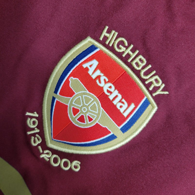 Arsenal 2005/06 Home Long Sleeve - Retro