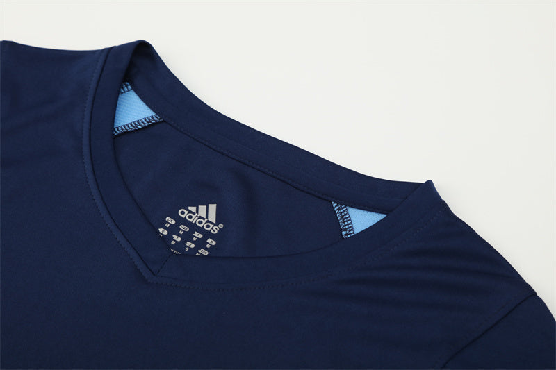Real Madrid 2003/04 Navy Retro Training Top