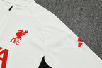 Liverpool FC 2025/26 White ¼  Zip Training Set | Adult + Kids Sizes