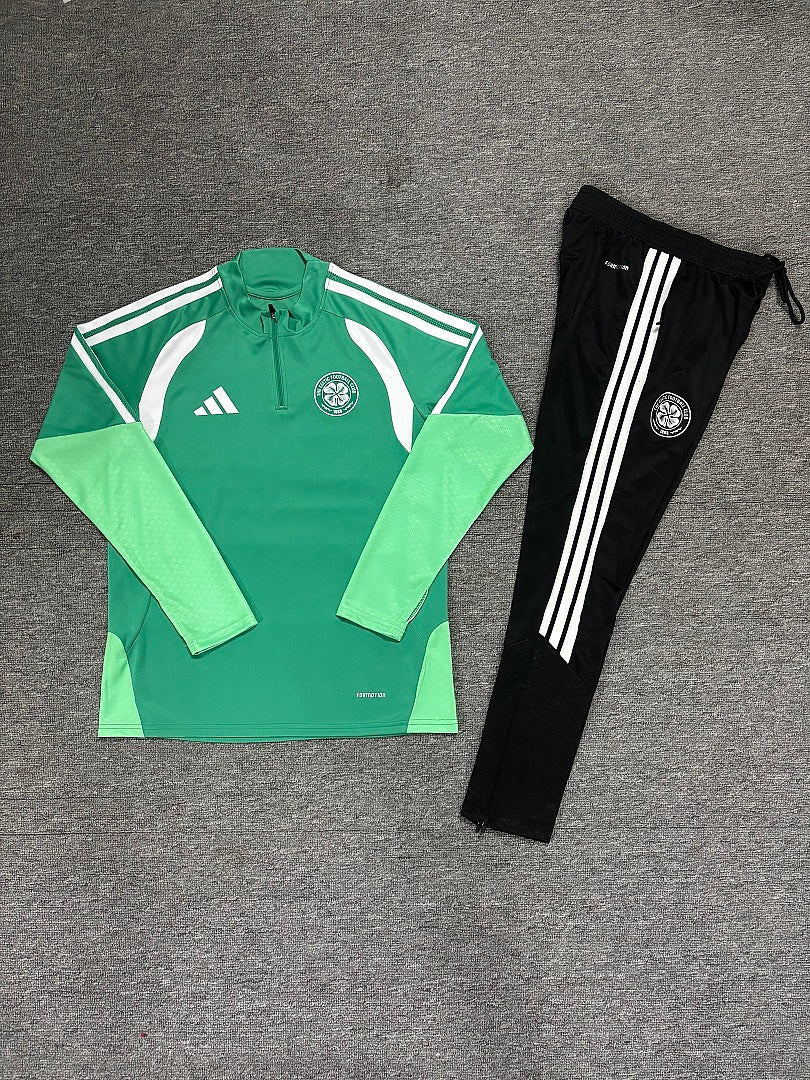 Celtic 2026/27 Green ¼  Zip Training Set