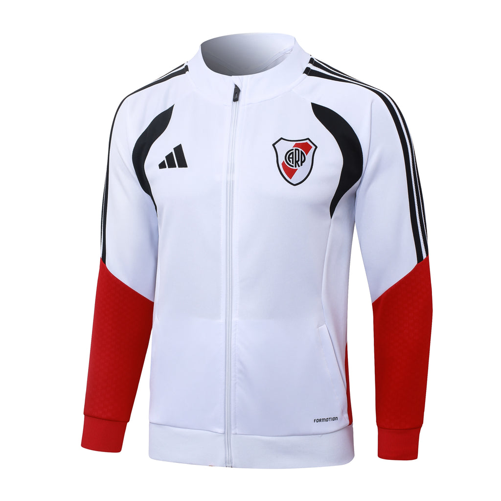 River Plate 2026/27 White BlackTracksuit  | Adult + Kids Sizes