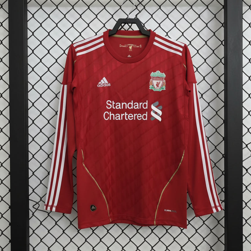 Liverpool FC 2010/12 Home Long Sleeve - Retro