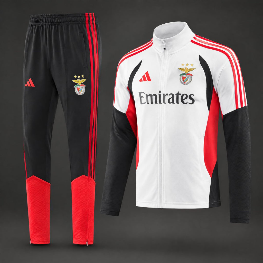 Benfica 2026/27 White/Black Tracksuit