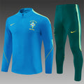 Brazil 2026/27 Blue ¼  Zip Training Set | Adult + Kids Sizes