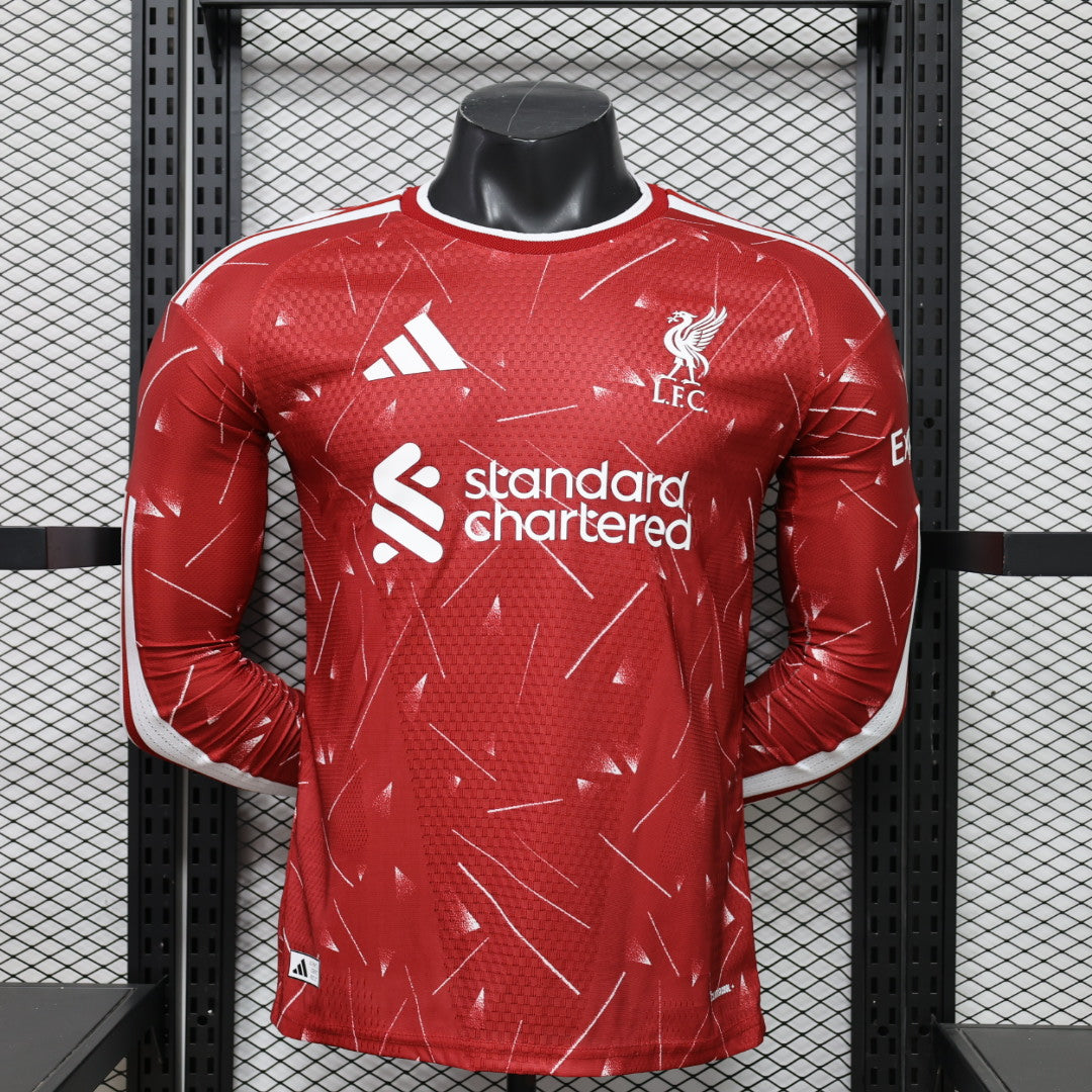 Liverpool FC 2026/27 Home Long Sleeve - Player Version