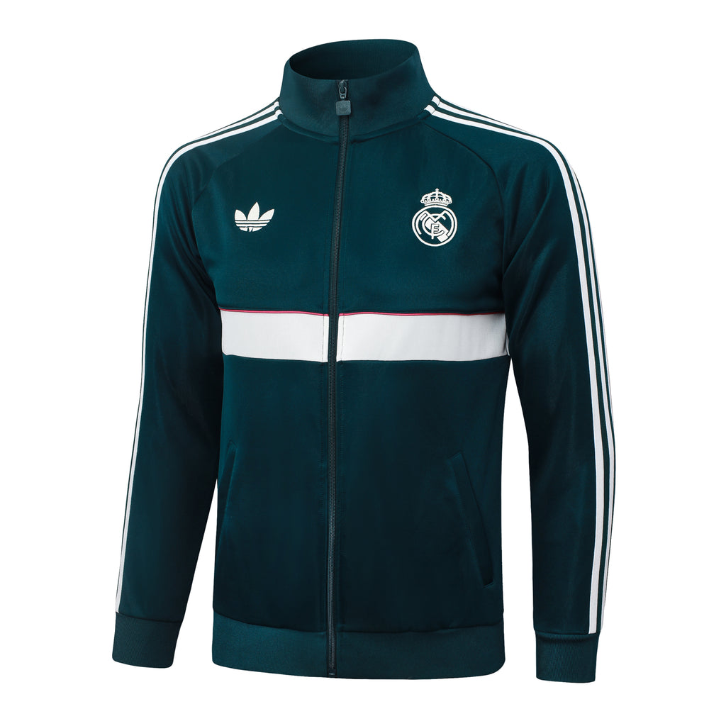 Real Madrid 2026/27 Dark Green Originals Tracksuit  | Adult + Kids Sizes