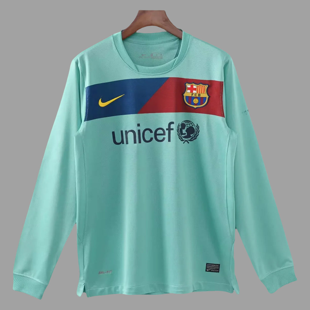 Barcelona 2010/12 Away Long Sleeve - Retro