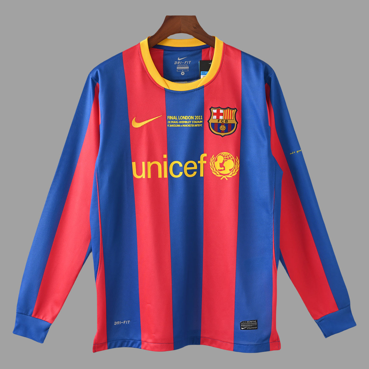 Barcelona 2011 CL Final Long Sleeve - Retro
