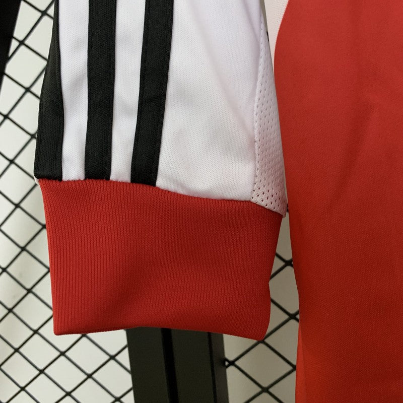 River Plate 2013/14 Home Long Sleeve - Retro