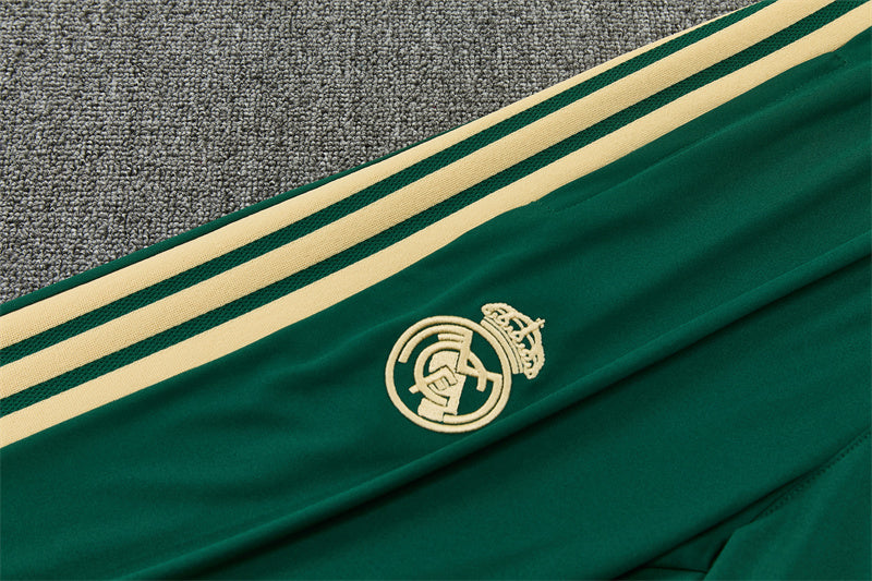 Real Madrid 2026/27 Green ¼  Zip Training Set | Adult + Kids Sizes