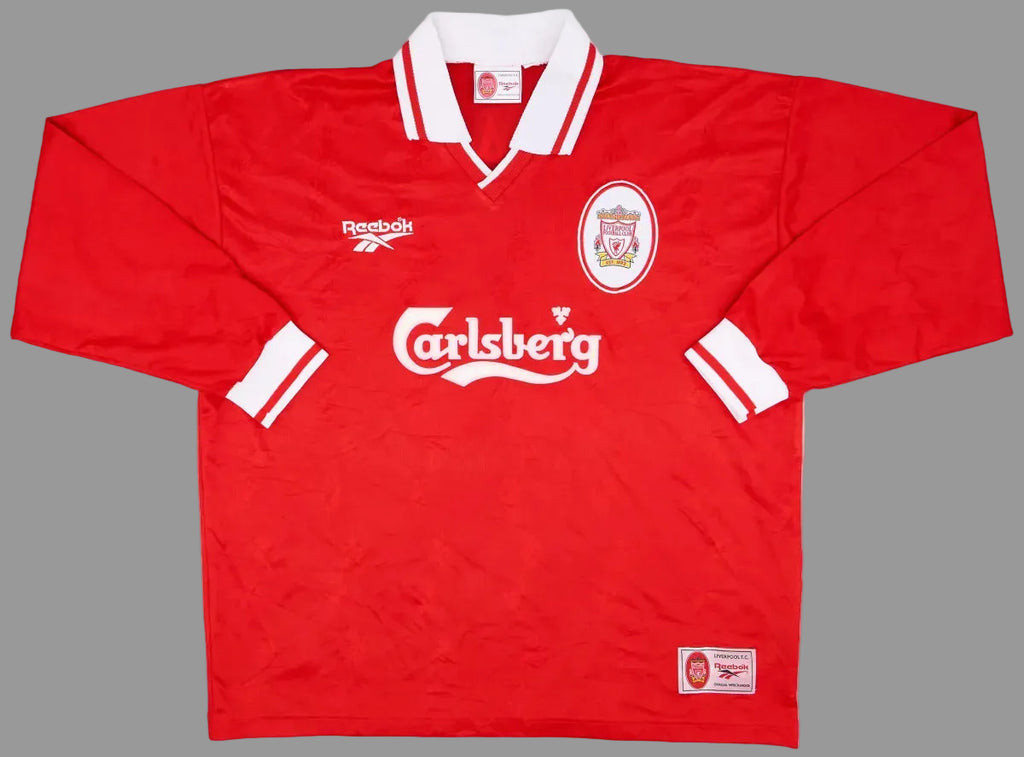 Liverpool FC 1996/98 Home Long Sleeve - Retro