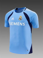 Real Madrid 2005/06 Light Blue Retro Training Top