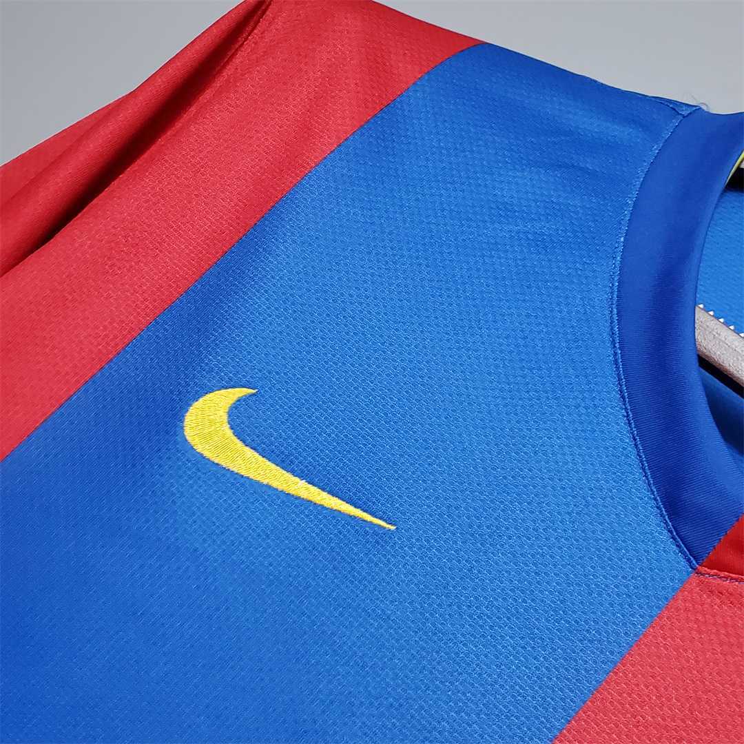 Barcelona 2006/07 Home Long Sleeve - Retro