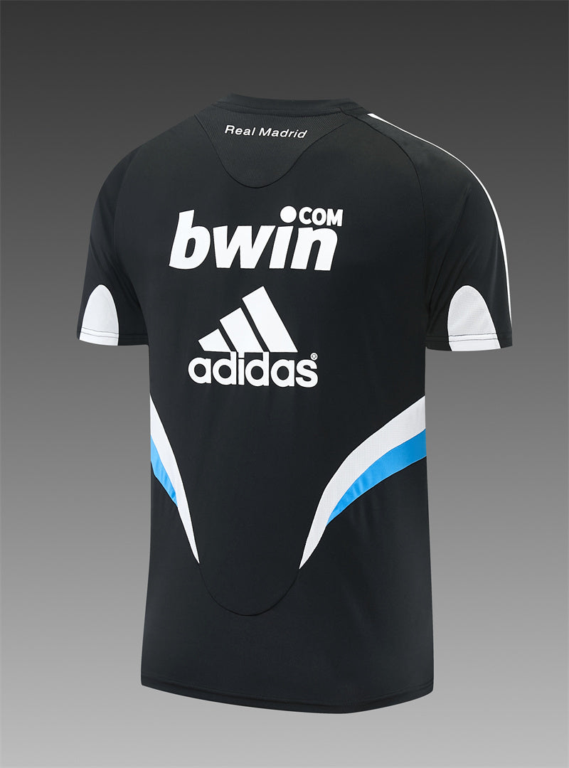 Real Madrid 2008/09 Black Retro Training Top