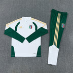 Italy 2026/27 White ¼  Zip Training Set | Adult + Kids Sizes
