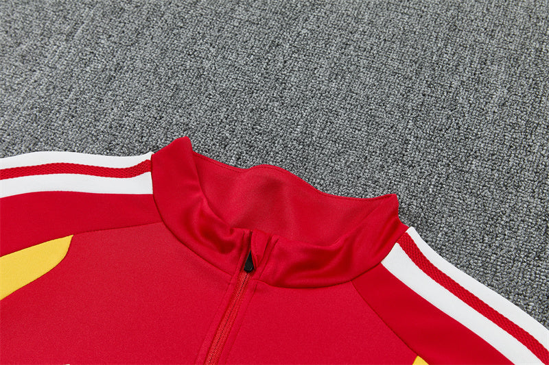 Germany 2026/27 Red ¼  Zip Training Set | Adult + Kids Sizes