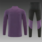 Manchester United 2025/26 Purple ¼  Zip Training Set | Adult + Kids Sizes