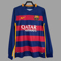 Barcelona 2015/16 Home Long Sleeve - Retro