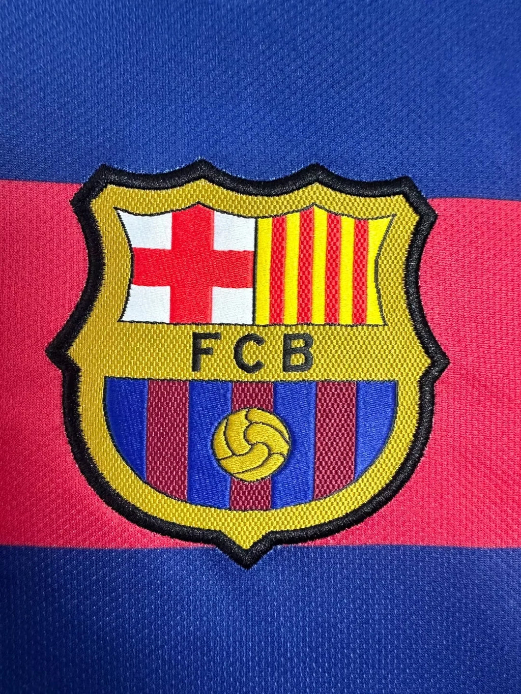 Barcelona 2015/16 Home Long Sleeve - Retro