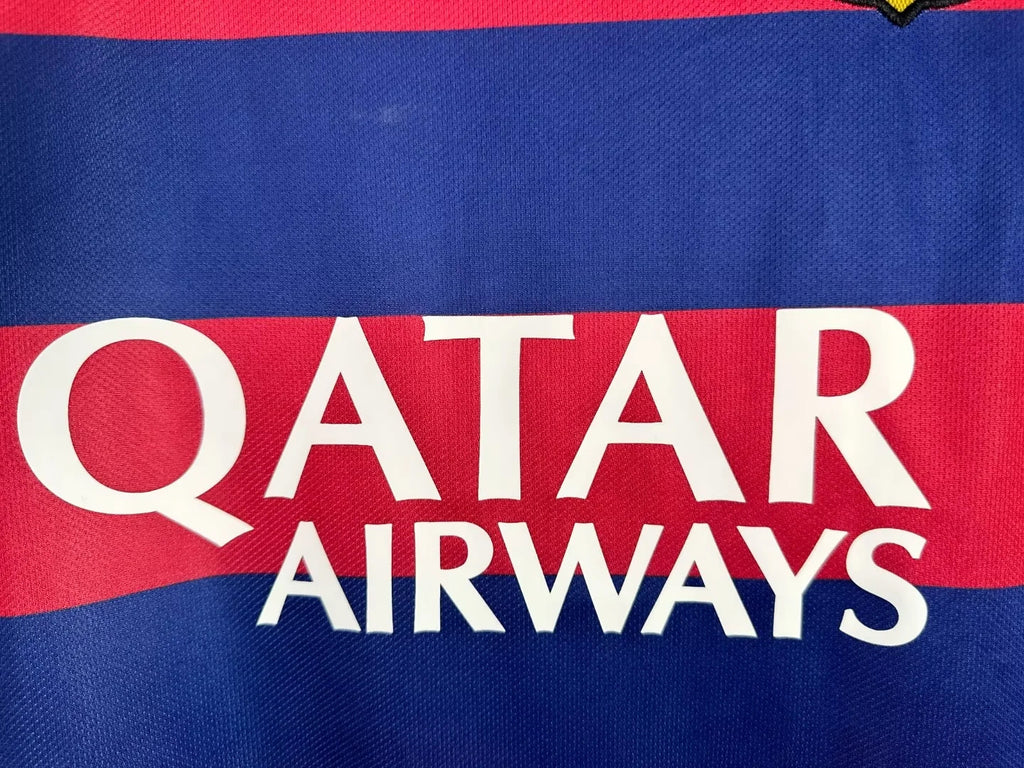 Barcelona 2015/16 Home Long Sleeve - Retro